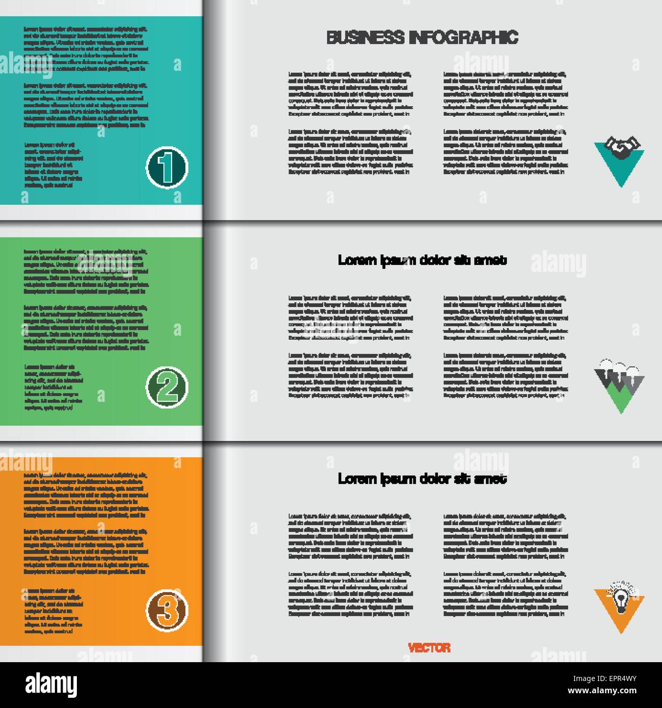 Infographic For Success Business Project Workflow Web Design