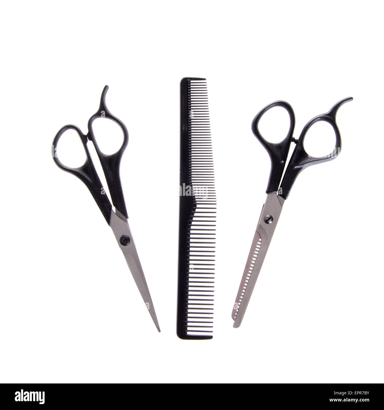 Hair scissors and comb hires stock photography and images Alamy