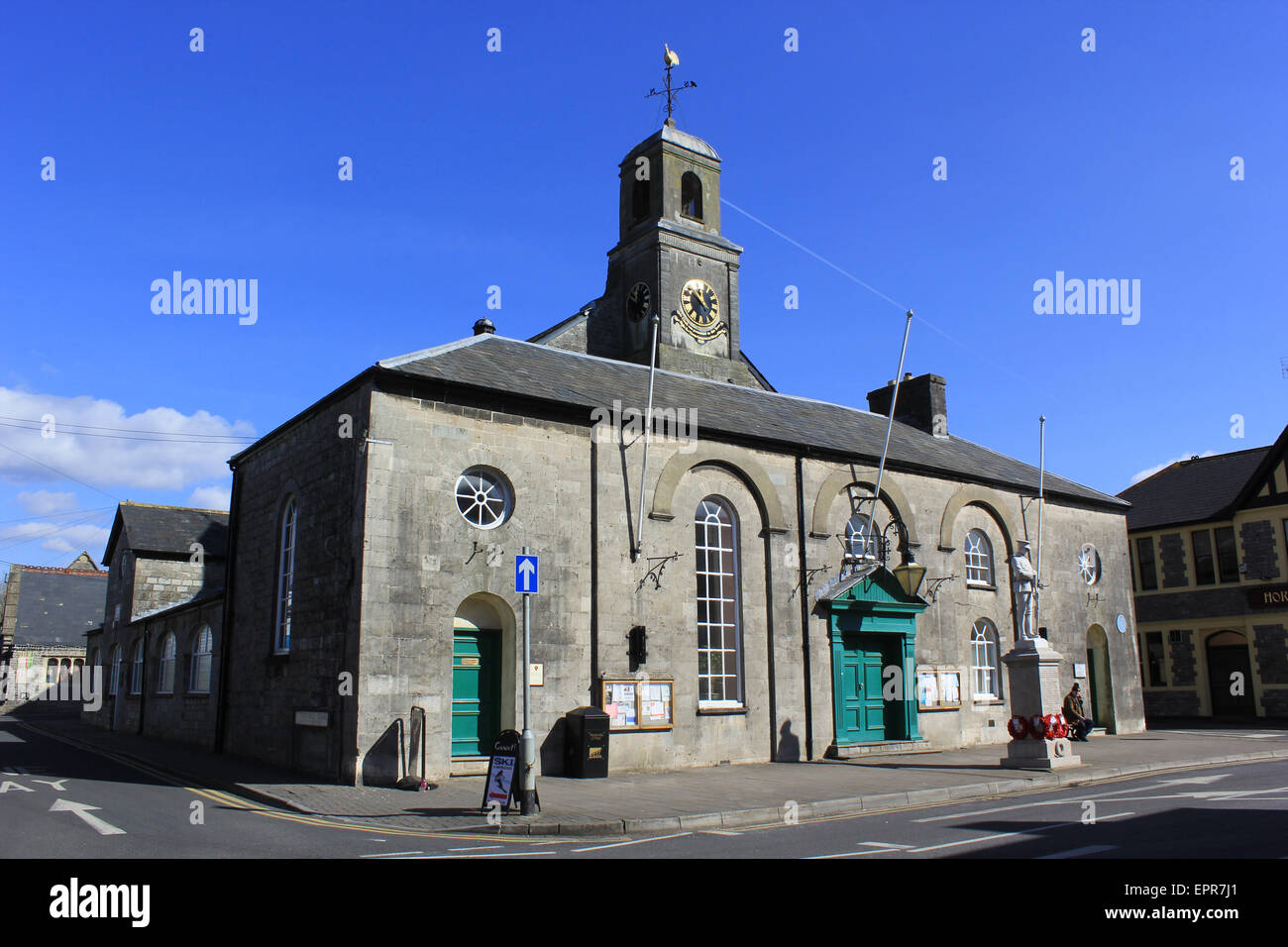Cowbridge Town Hall, Cowbridge Stock Photo Alamy