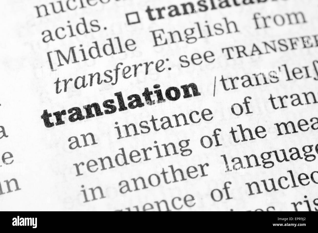 Translation Stock Photos & Translation Stock Images Alamy