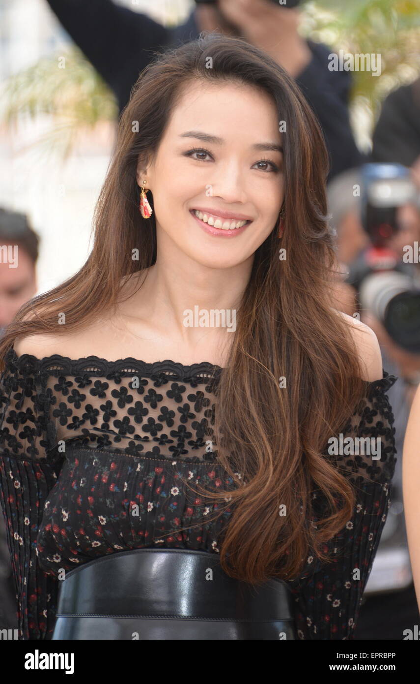 May 14, 2015 - Cannes, France - CANNES, FRANCE - MAY 21: Shu Qi attends a photocall for 'Nie Yinniang' ('The Assassin') during the 68th annual Cannes Film Festival on May 21, 2015 in Cannes, France. (Credit Image: © Frederick Injimbert/ZUMA Wire) Stock Photo