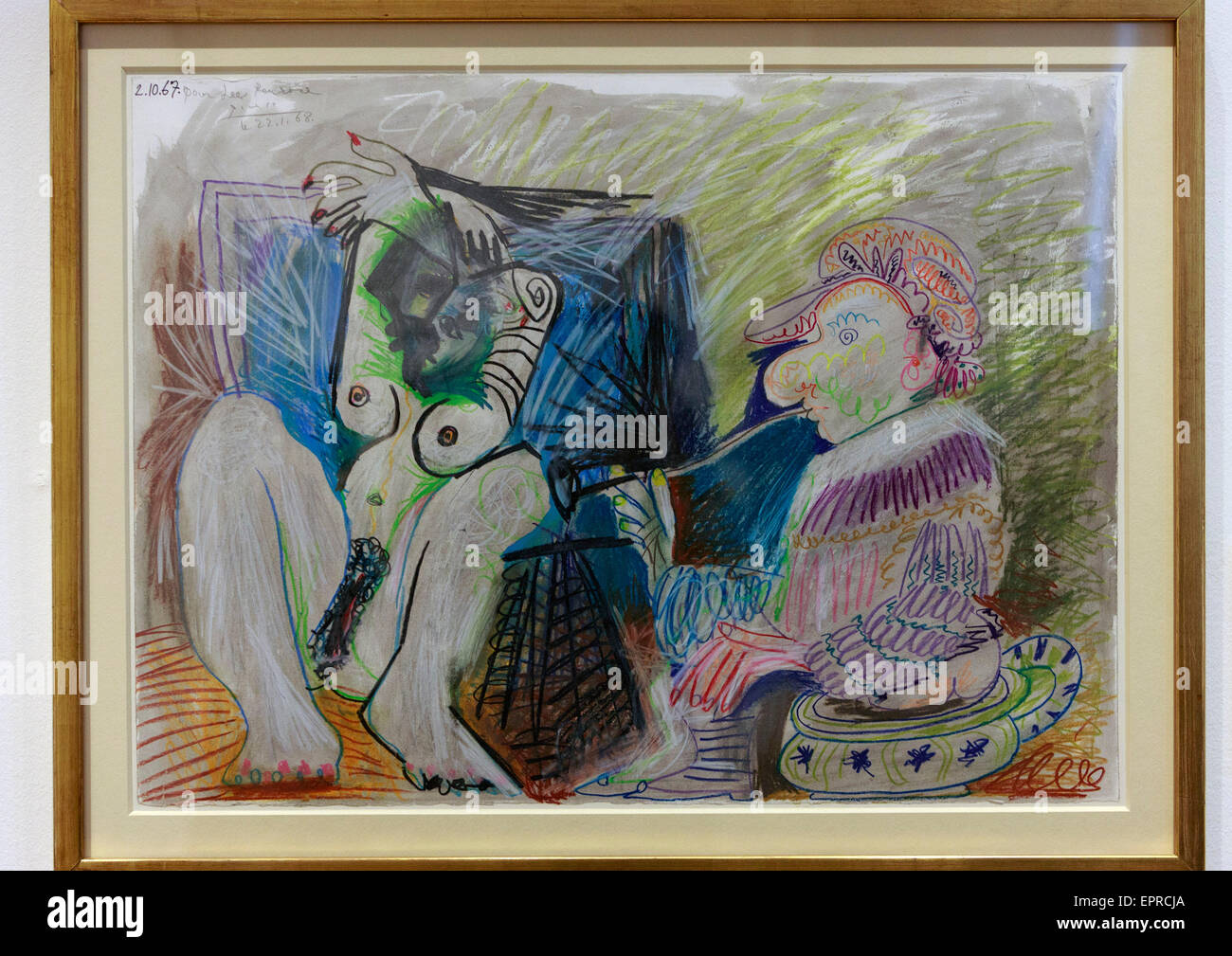 Edinburgh. UK. 21st May, 2015. Lee Miller and Picasso display an exhibition in Scottish National Portrait Gallery from 23 May until 6 September 2015. Credit:  Pako Mera/Alamy Live News Stock Photo
