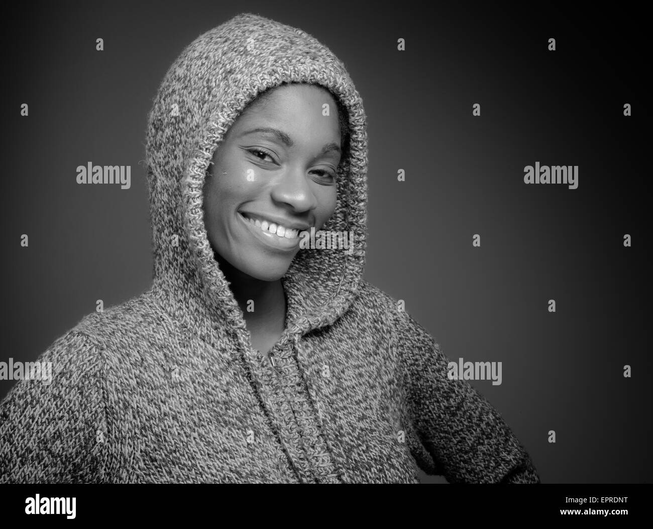 Model expressing positivity Stock Photo - Alamy