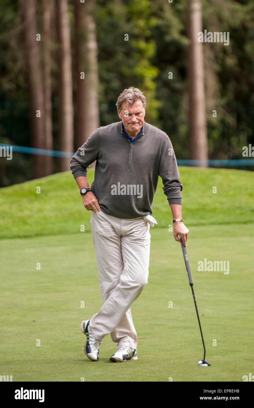 London, UK. 20 May 2015.  Glenn Hoddle, former England football manager, during the BMW PGA Championship 2015 Pro-Am at Wentworth club, Surrey. Credit:  Stephen Chung / Alamy Live News Stock Photo