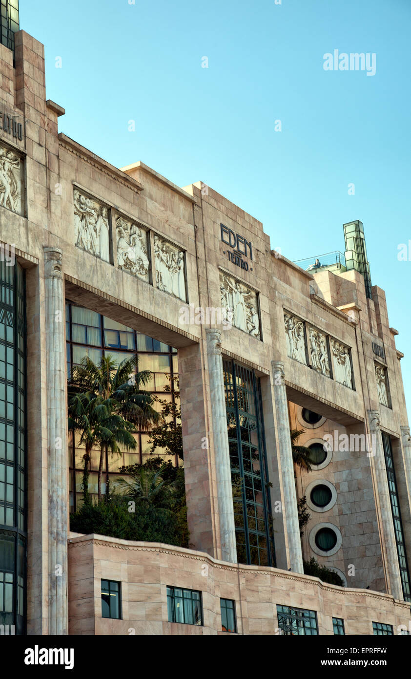 Eden Teatro - Aparthotel in Lisbon - Portugal Stock Photo