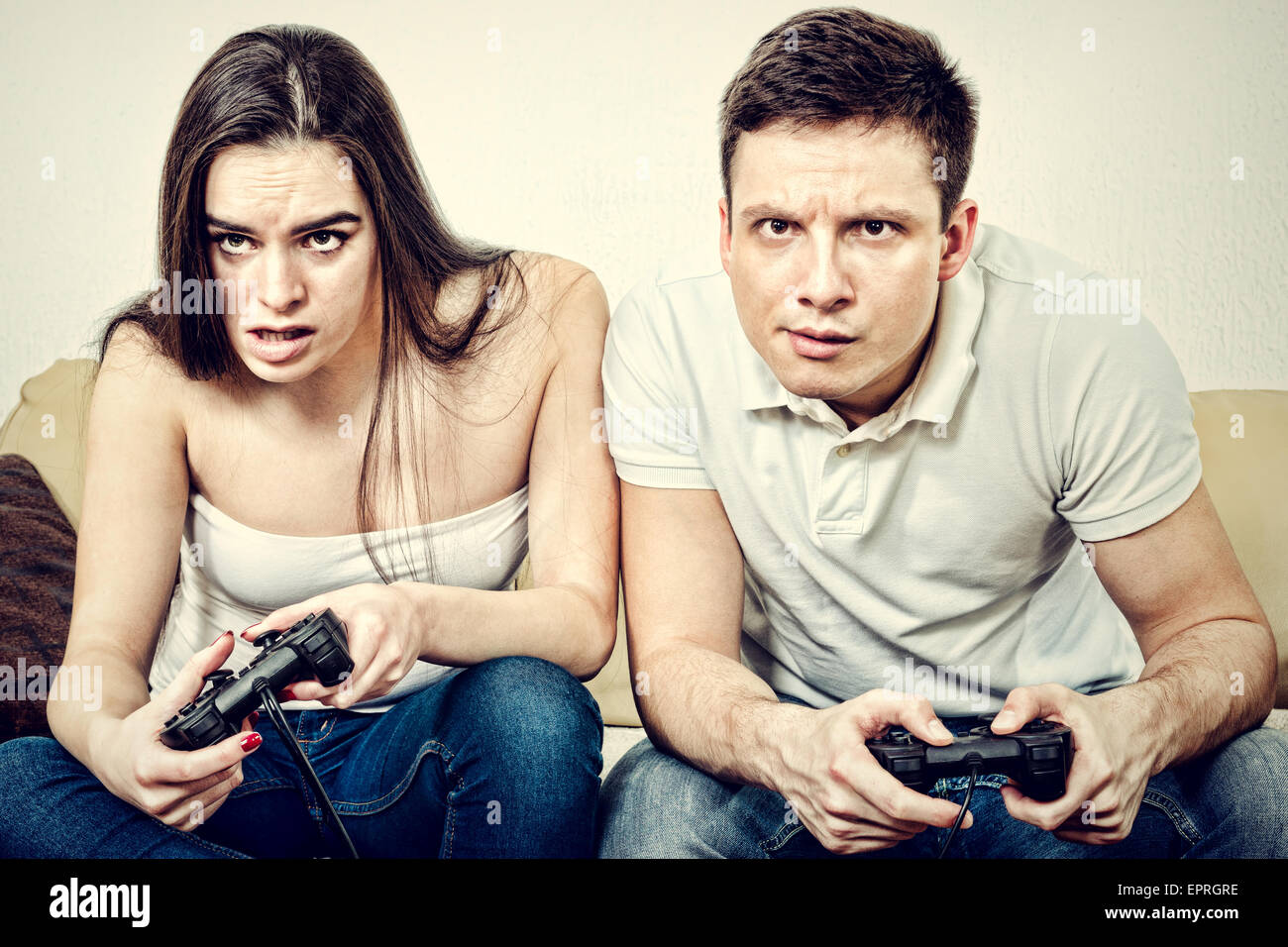 6,047 Young Couple Playing Console Games Images, Stock Photos, 3D