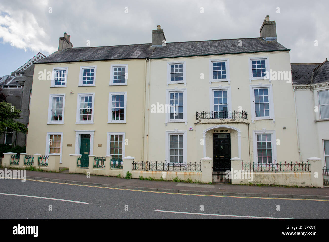 Rollo House Stock Photo Alamy