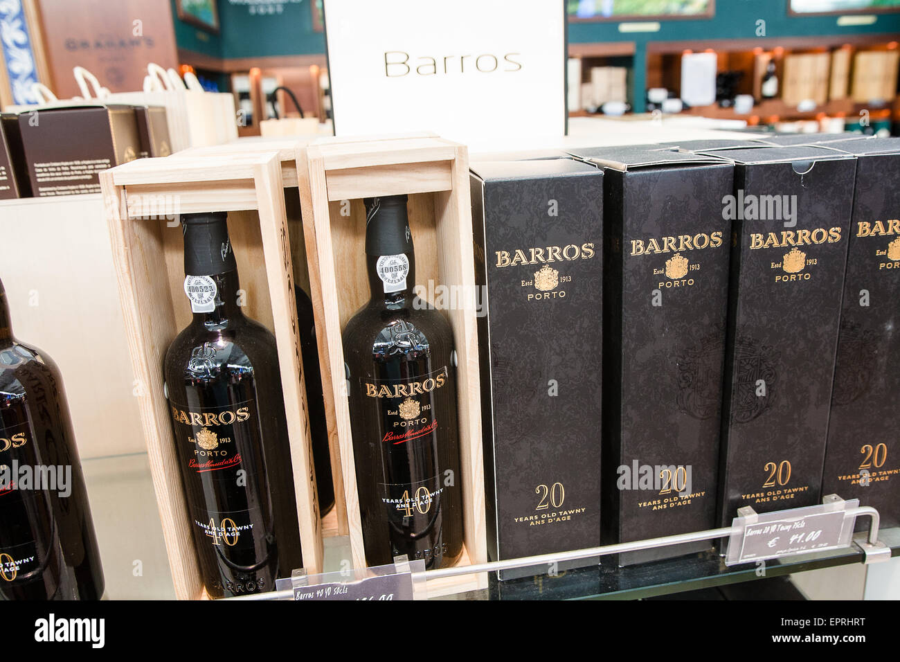 Famed Port for sale at Porto Airport. Recognized as one of the best