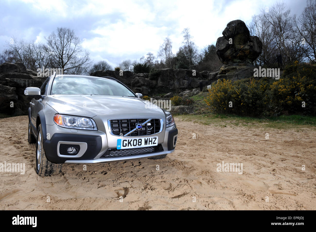 2008 Volvo XC70 all wheel drive estate car Stock Photo Alamy