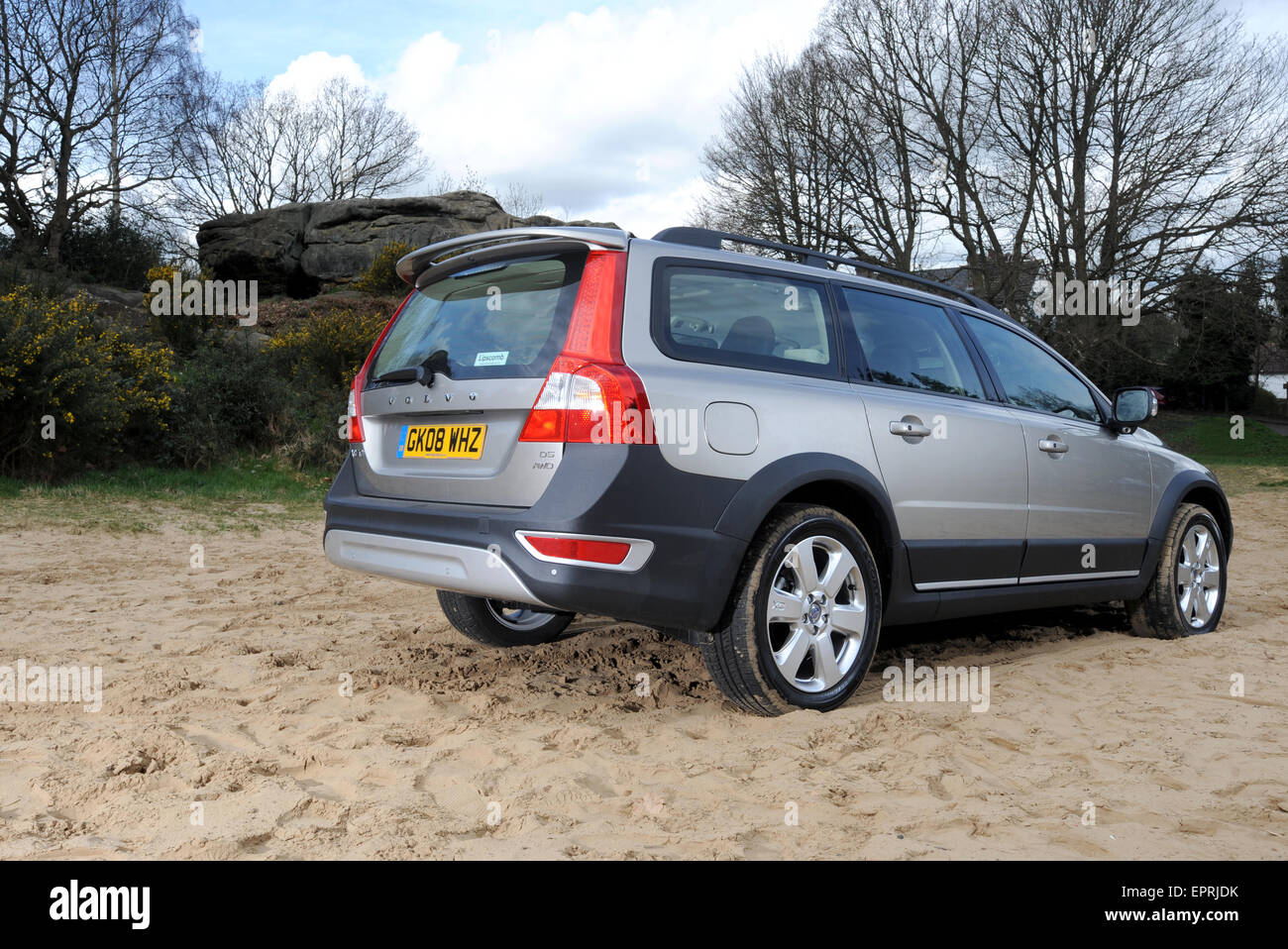 2008 Volvo XC70 all wheel drive estate car Stock Photo Alamy