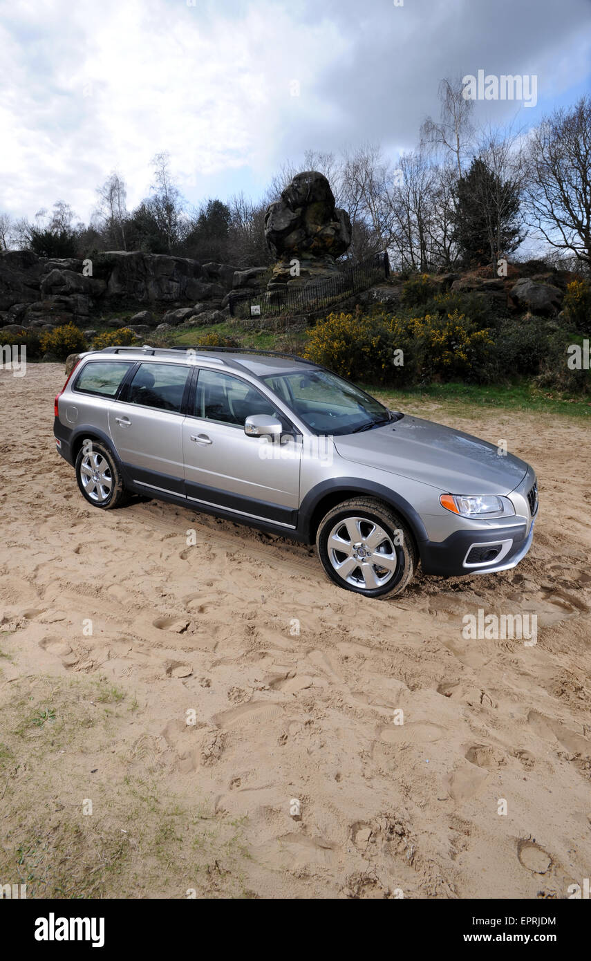 2008 Volvo XC70 all wheel drive estate car Stock Photo Alamy