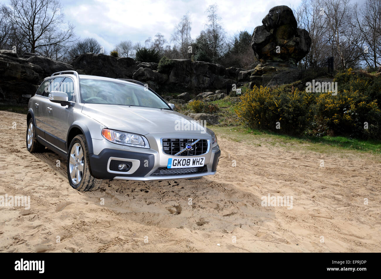 2008 Volvo XC70 all wheel drive estate car Stock Photo Alamy