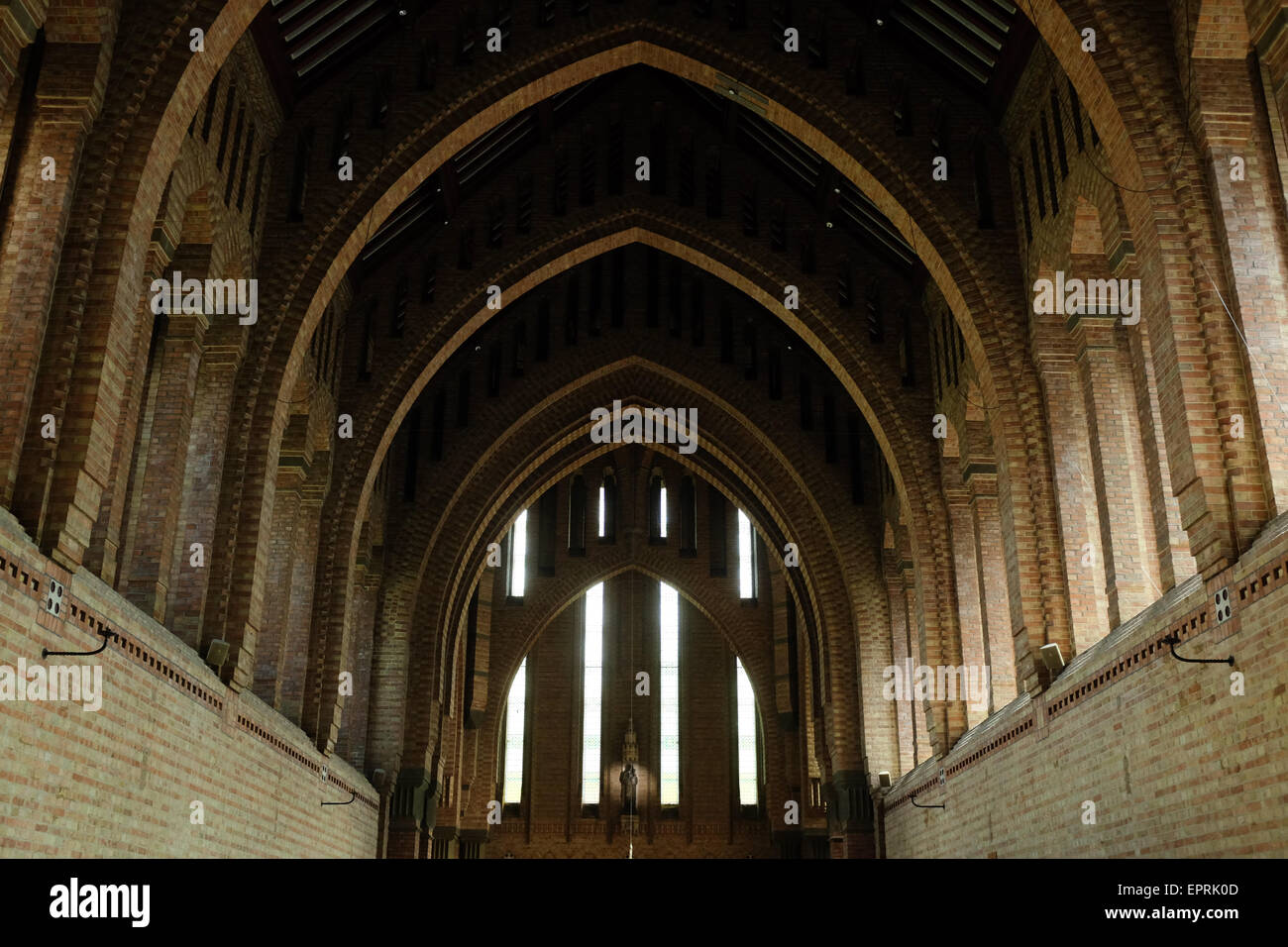 Quarr Abbey, Isle of Wight, England. Stock Photo