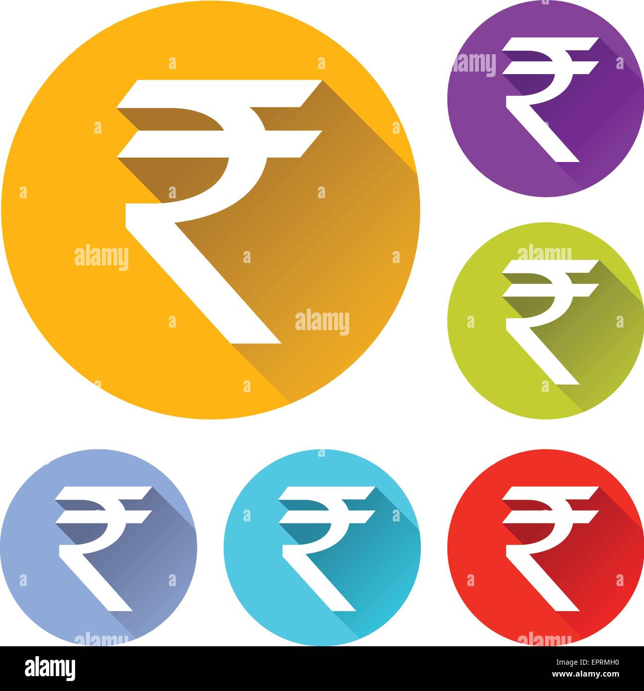 Indian Rupee Symbol Vector