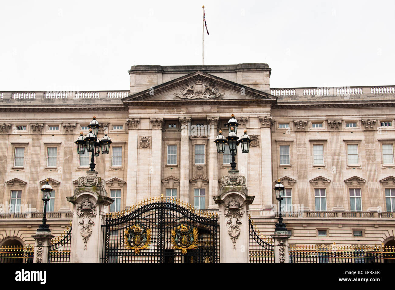 Buckingham Palace in London, UK Stock Photo