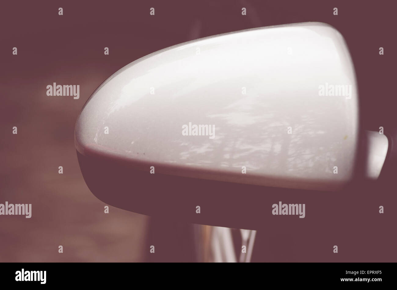 SMART side mirror - SAMRT is a division of DAIMLER AG a well known German premium, sport and luxury cars maker Stock Photo