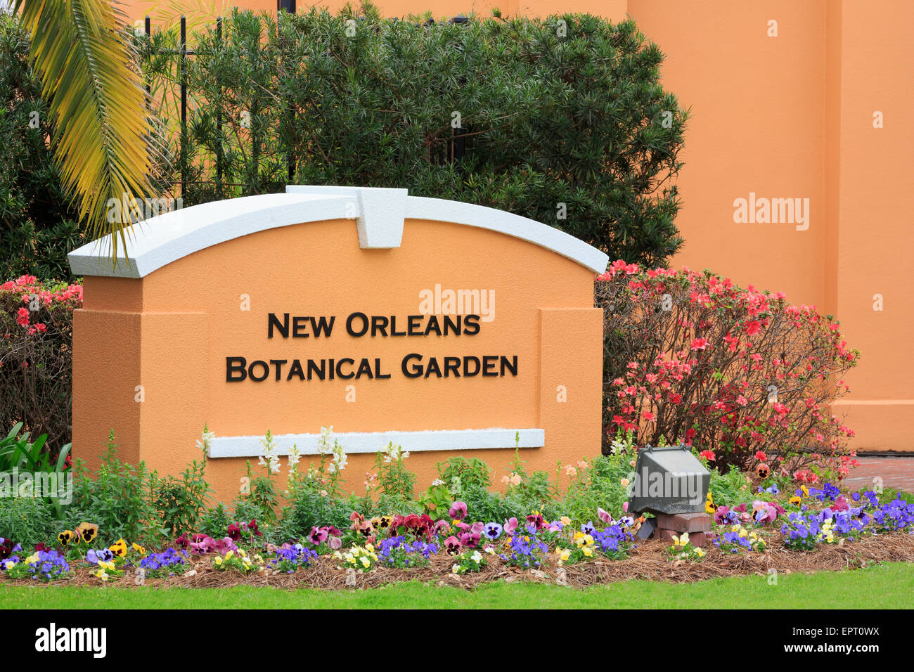 Botanical Garden In City Park New Orleans Louisiana Usa Stock