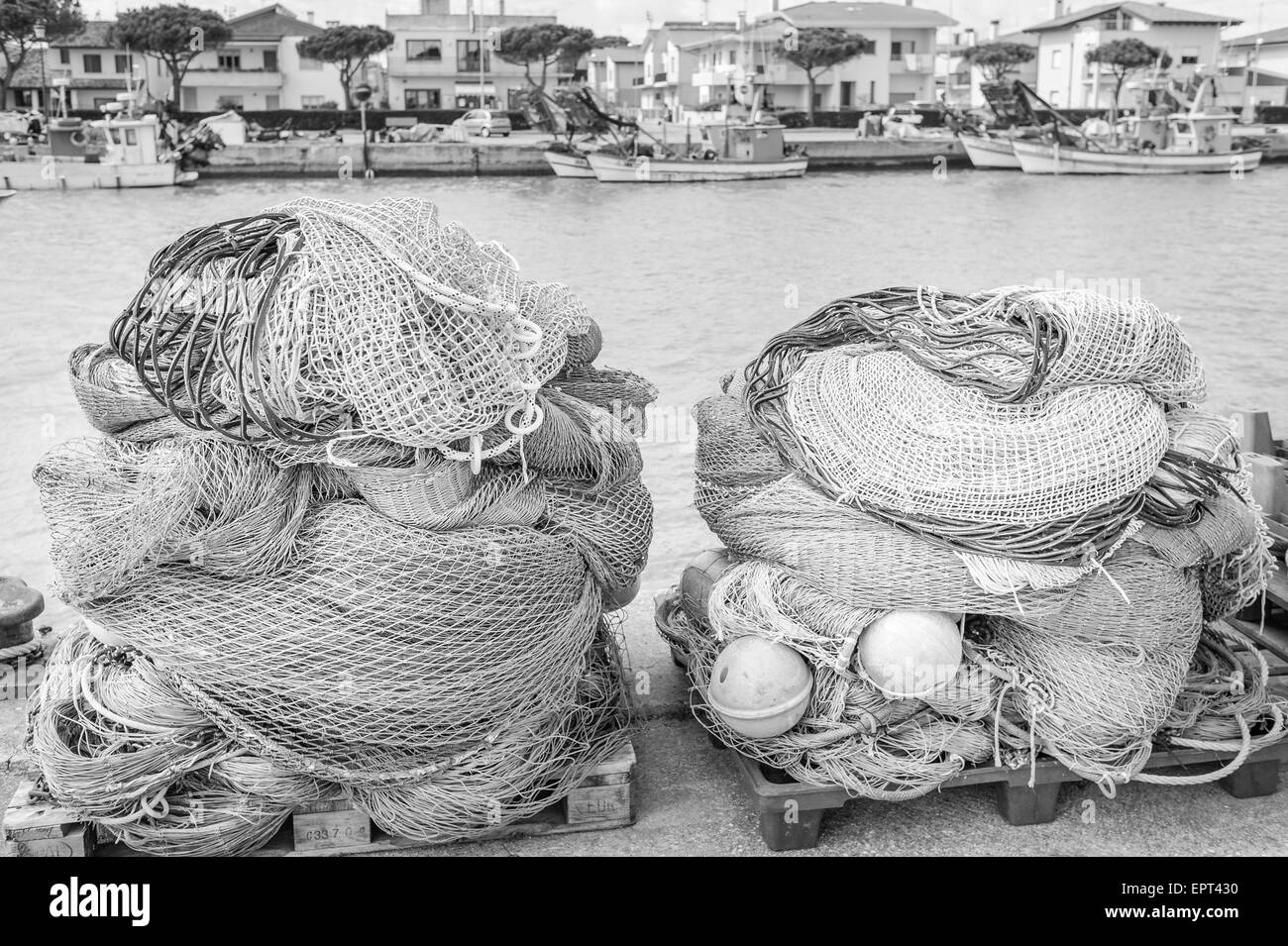 Old wooden boat in background Black and White Stock Photos & Images - Alamy