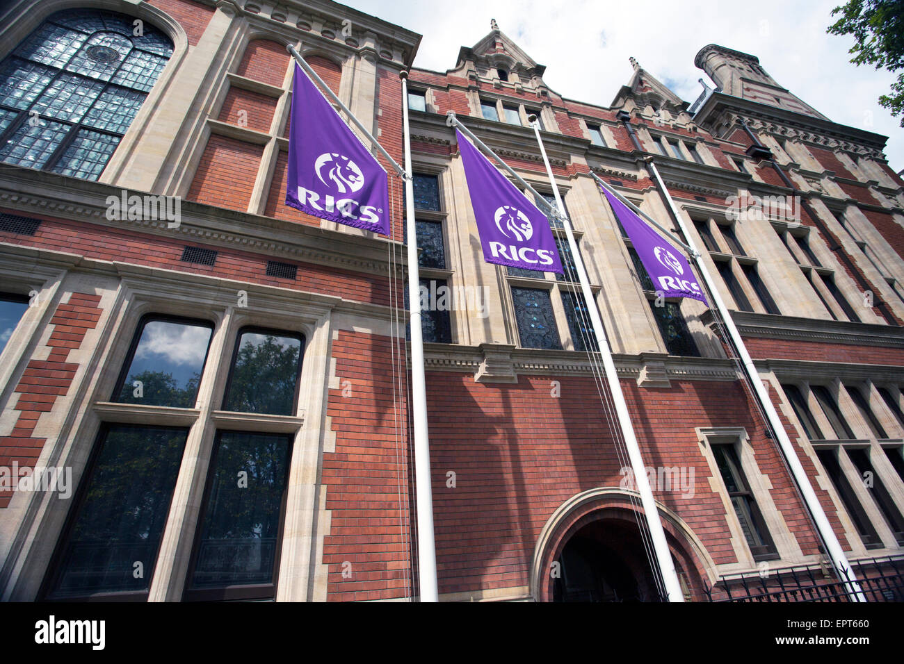 Royal Institution of Chartered Surveyors, Parliament Square, London Stock Photo