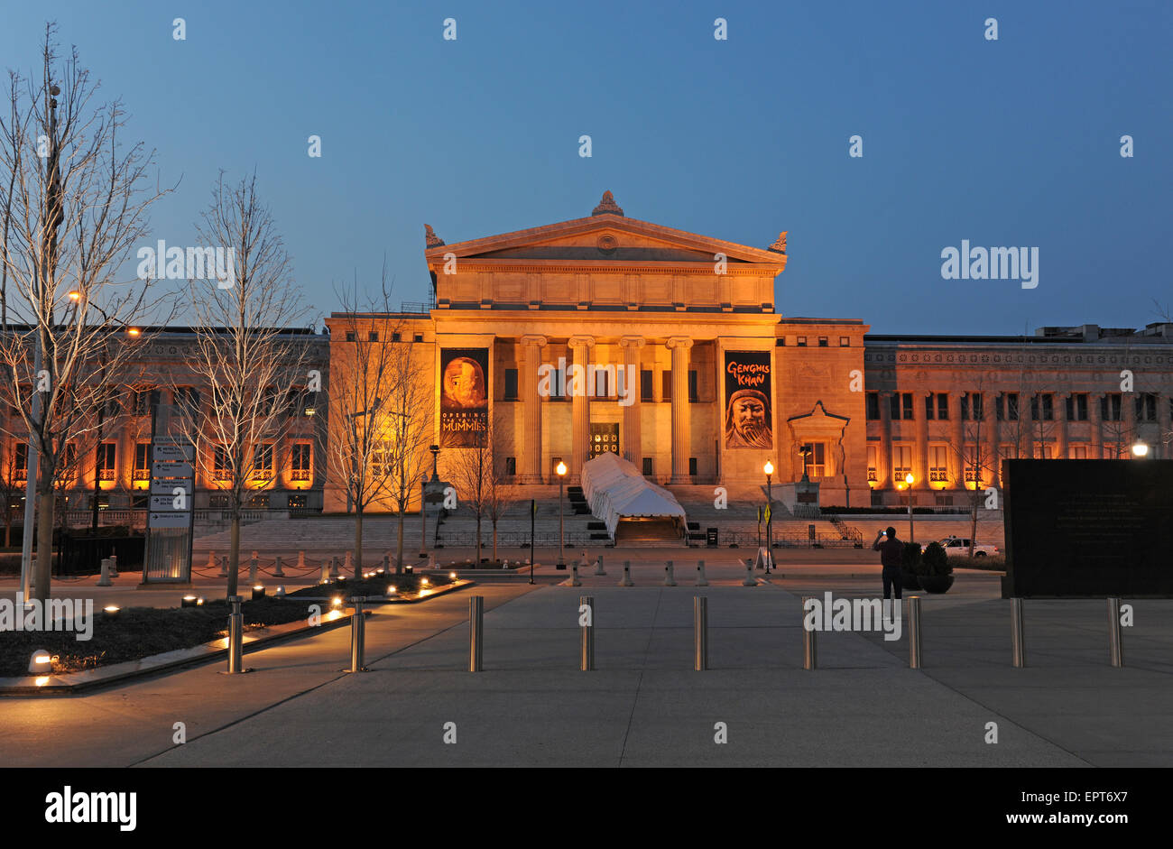 CHICAGO, IL MARCH 23 View of the Field Museum of Natural History on