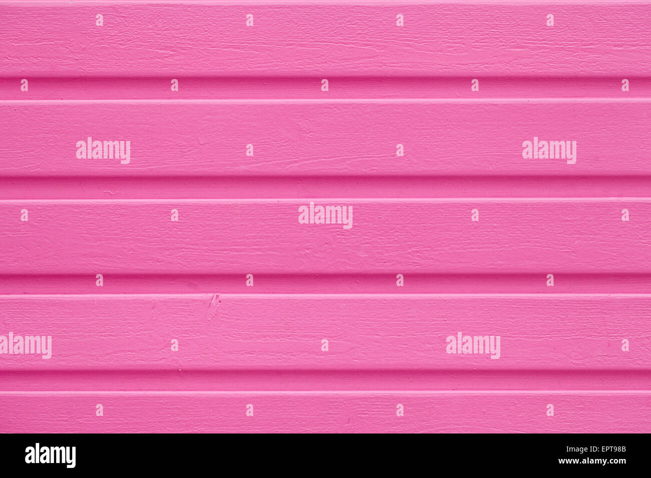 Close-up of Pink Painted Wooden Wall, Arcachon, Aquitaine, France Stock Photo