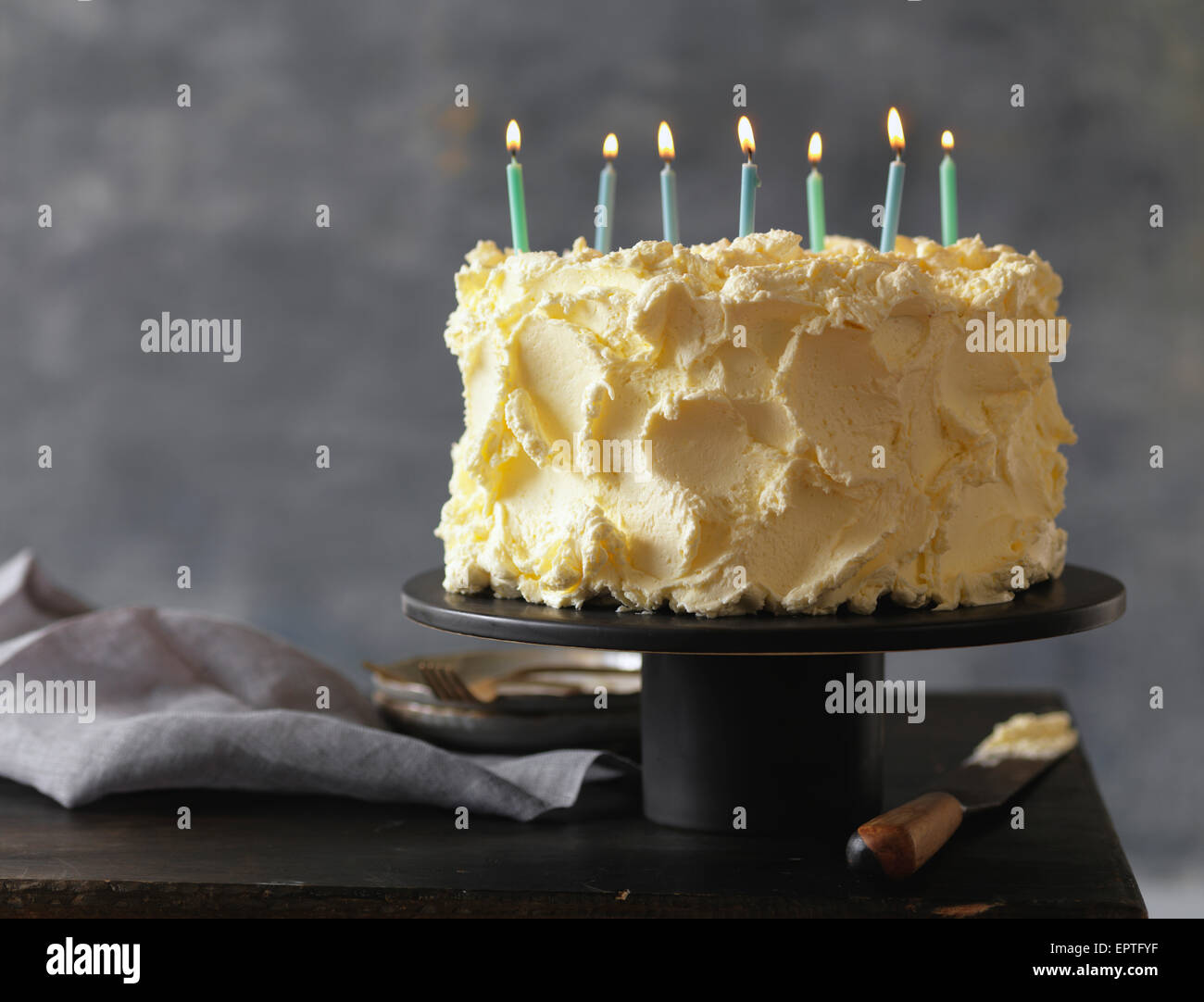 birthday-cake-candles-wish-nobody-high-resolution-stock-photography-and