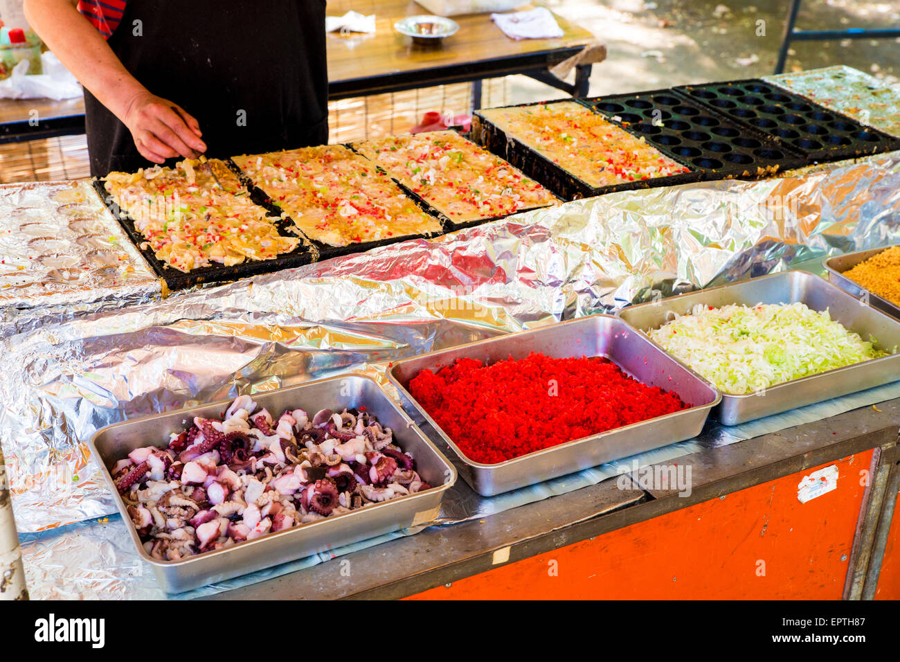 Japanese street food Stock Photo - Alamy