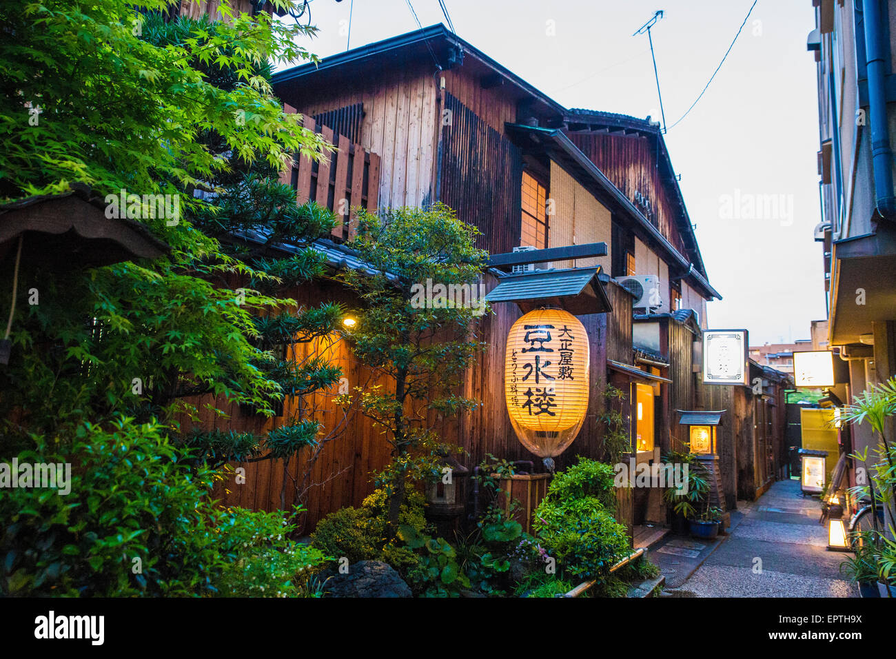 Japanese architecture Stock Photo