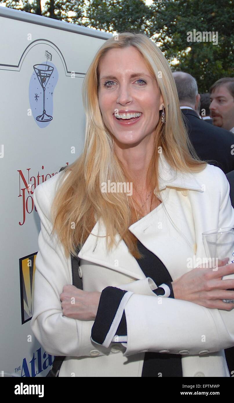 Washington DC., 21st. April 2006. Ann Coulter at the annual White House