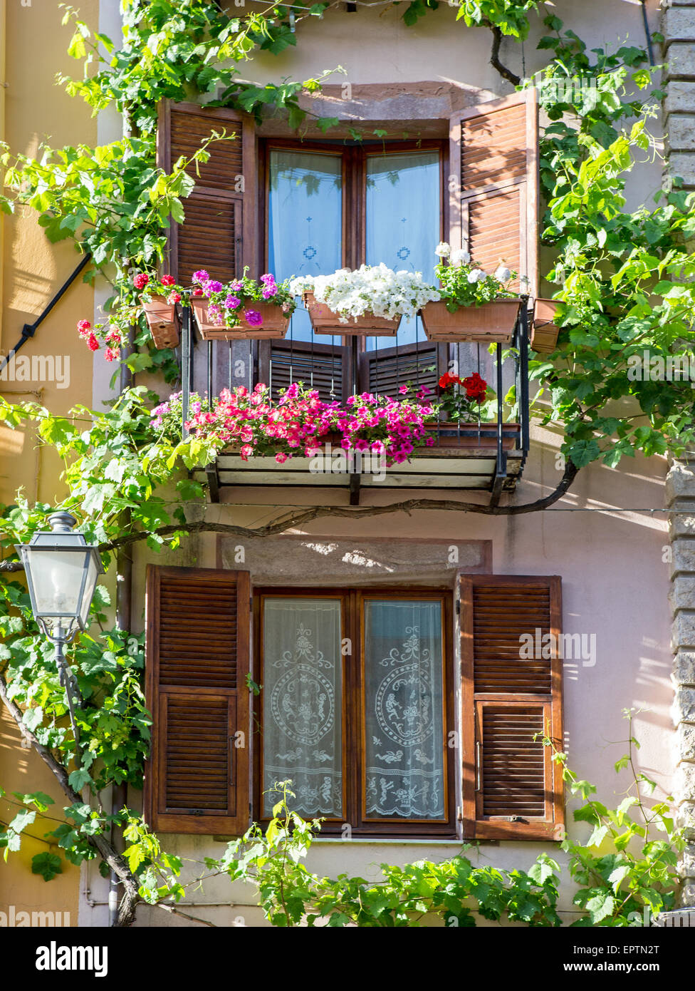 Italian Window Boxes High Resolution Stock Photography And Images Alamy