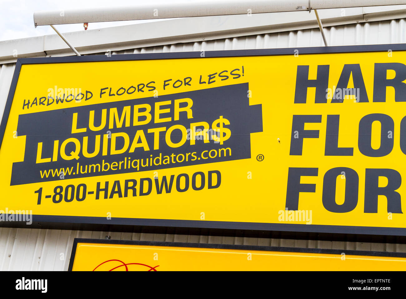 A Sign For The Lumber Liquidators Store In Modesto California