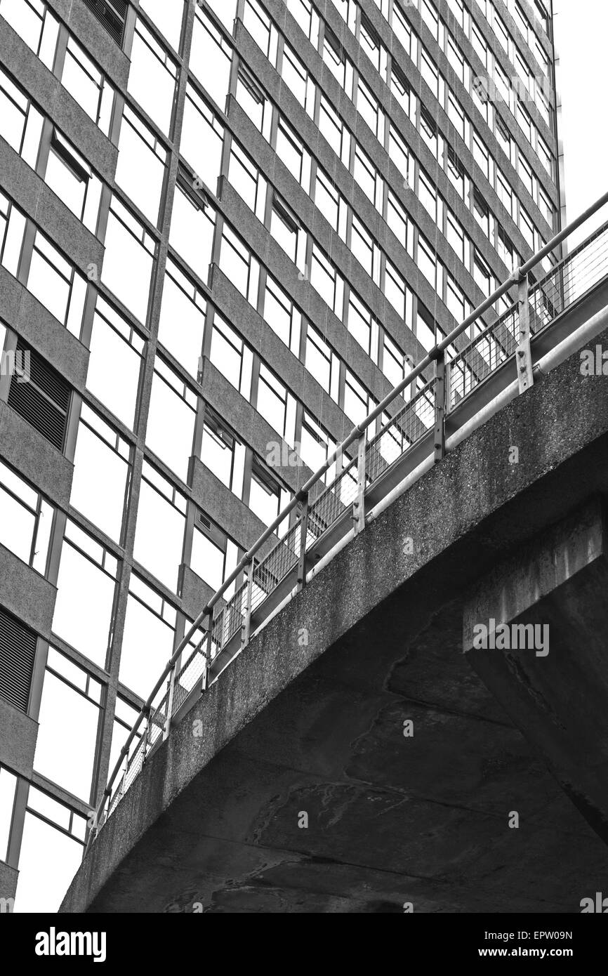 Business office block Black and White Stock Photos & Images - Alamy