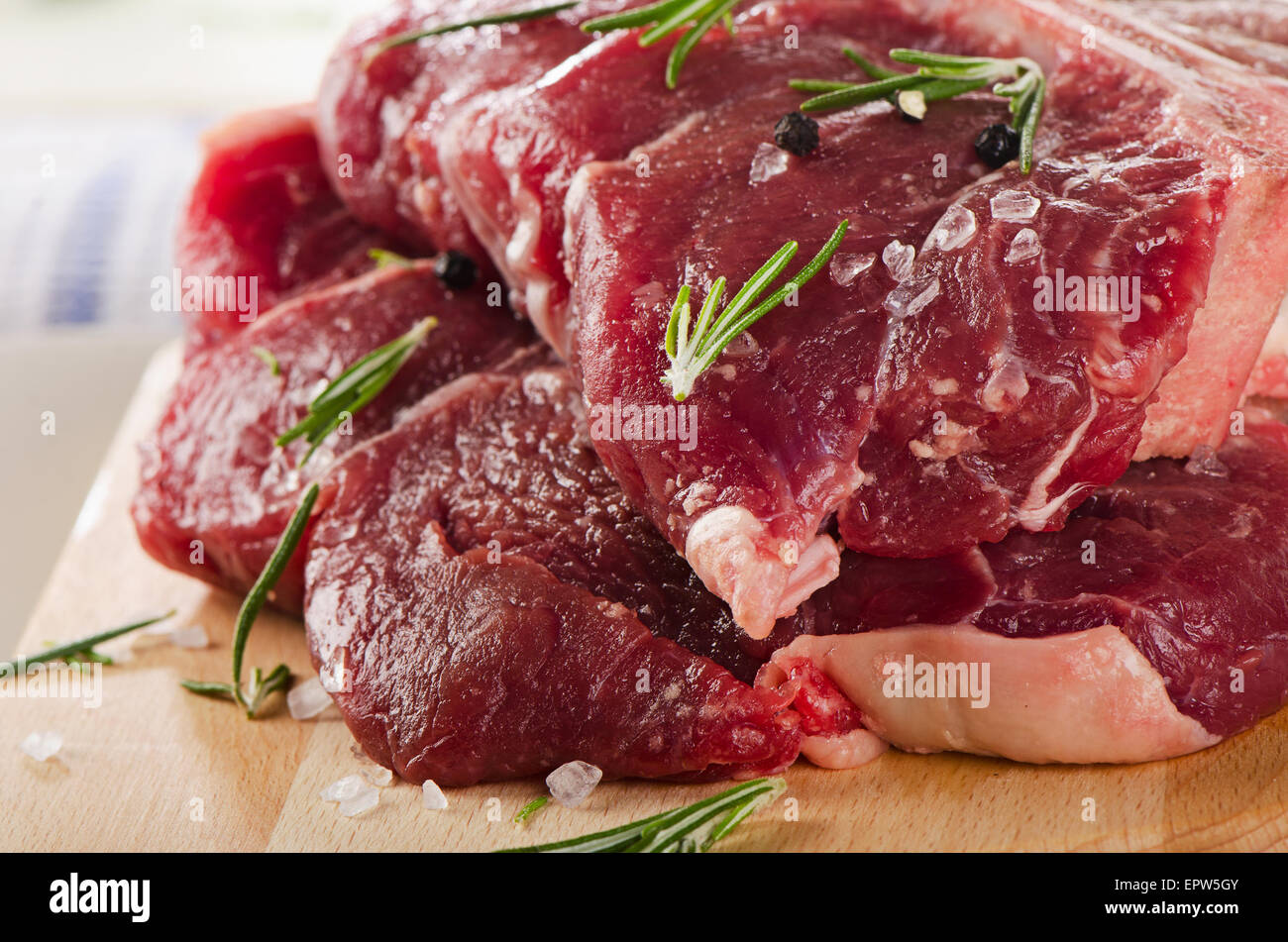 Porterhouse steak raw hires stock photography and images Alamy