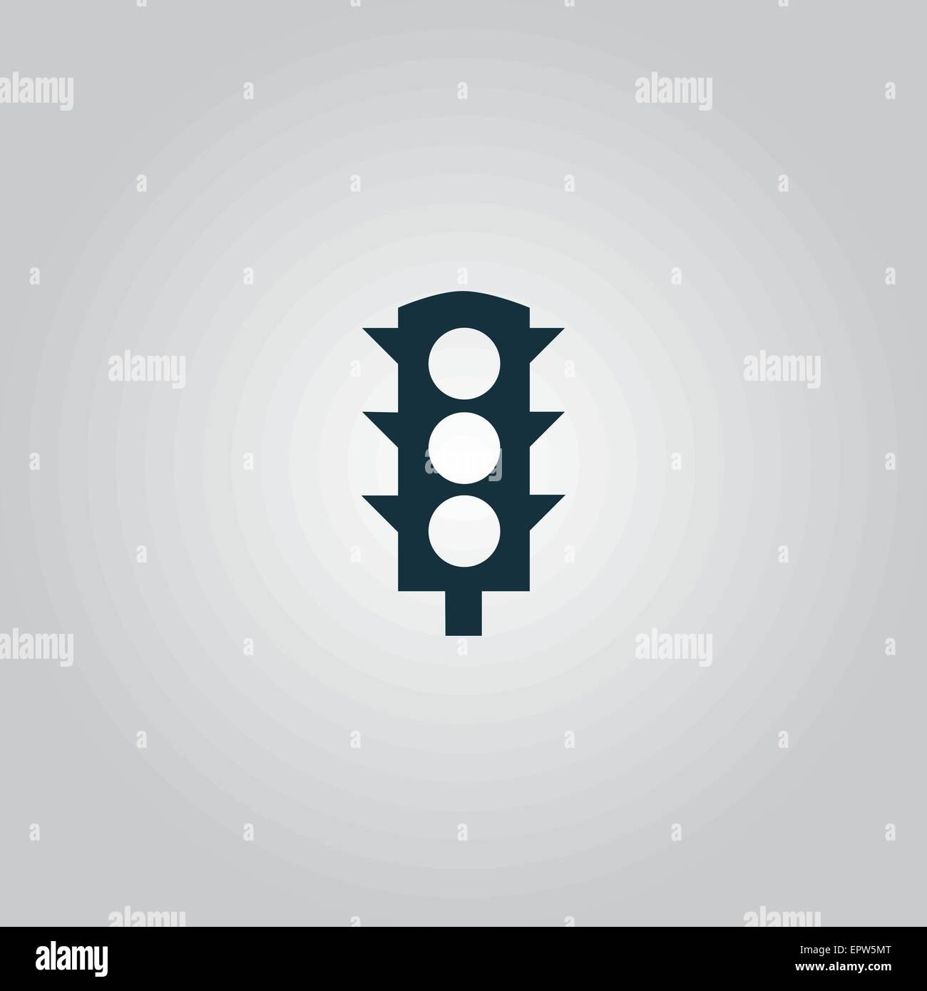 Simple Traffic light Stock Vector Image & Art - Alamy