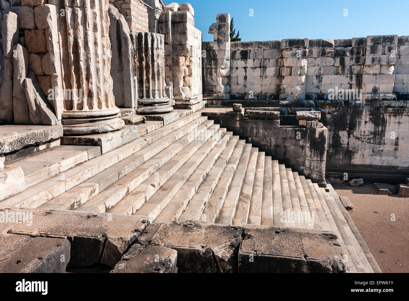 Temple of Apollo Stock Photo