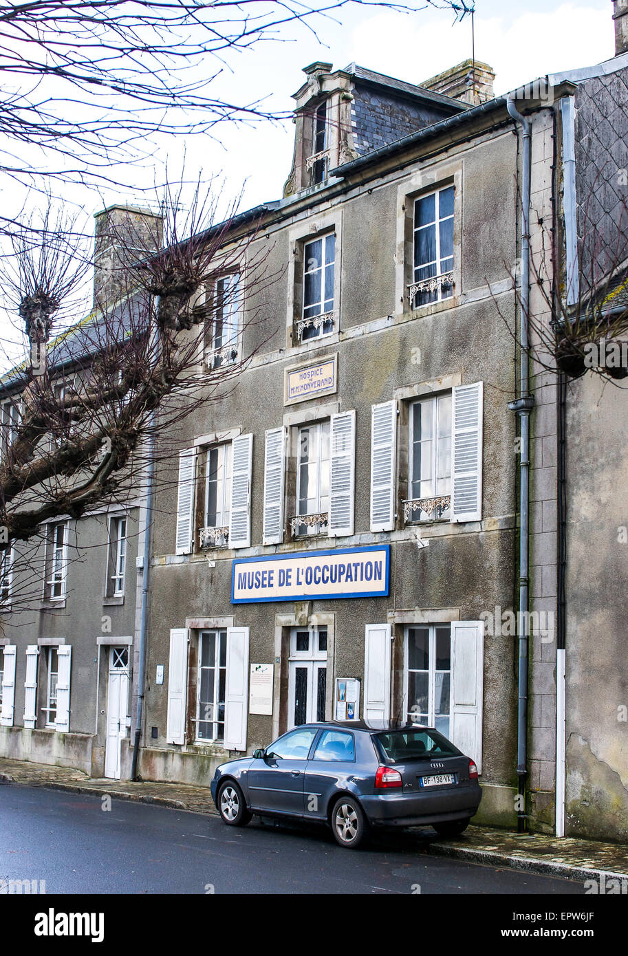 A small museum in the village of Sainte Marie Du Mont, Normandy