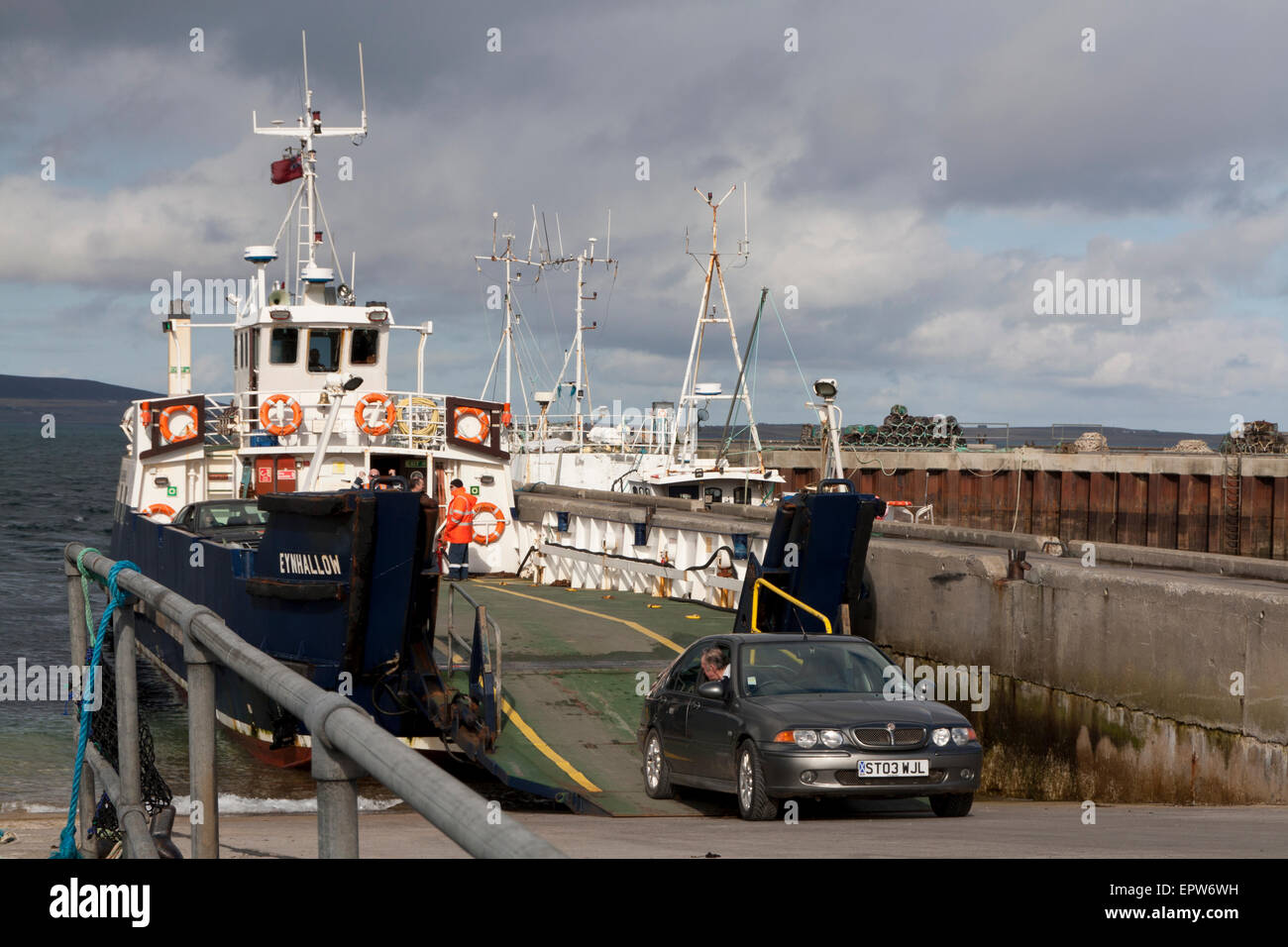 Orkney car ferry hires stock photography and images Alamy