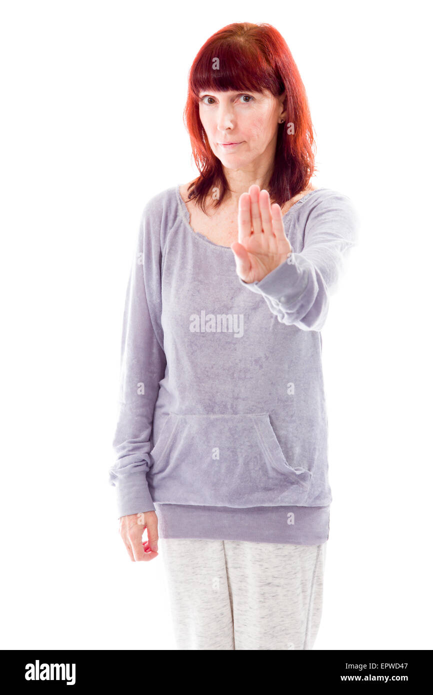 Hand person making gesture hi-res stock photography and images - Alamy