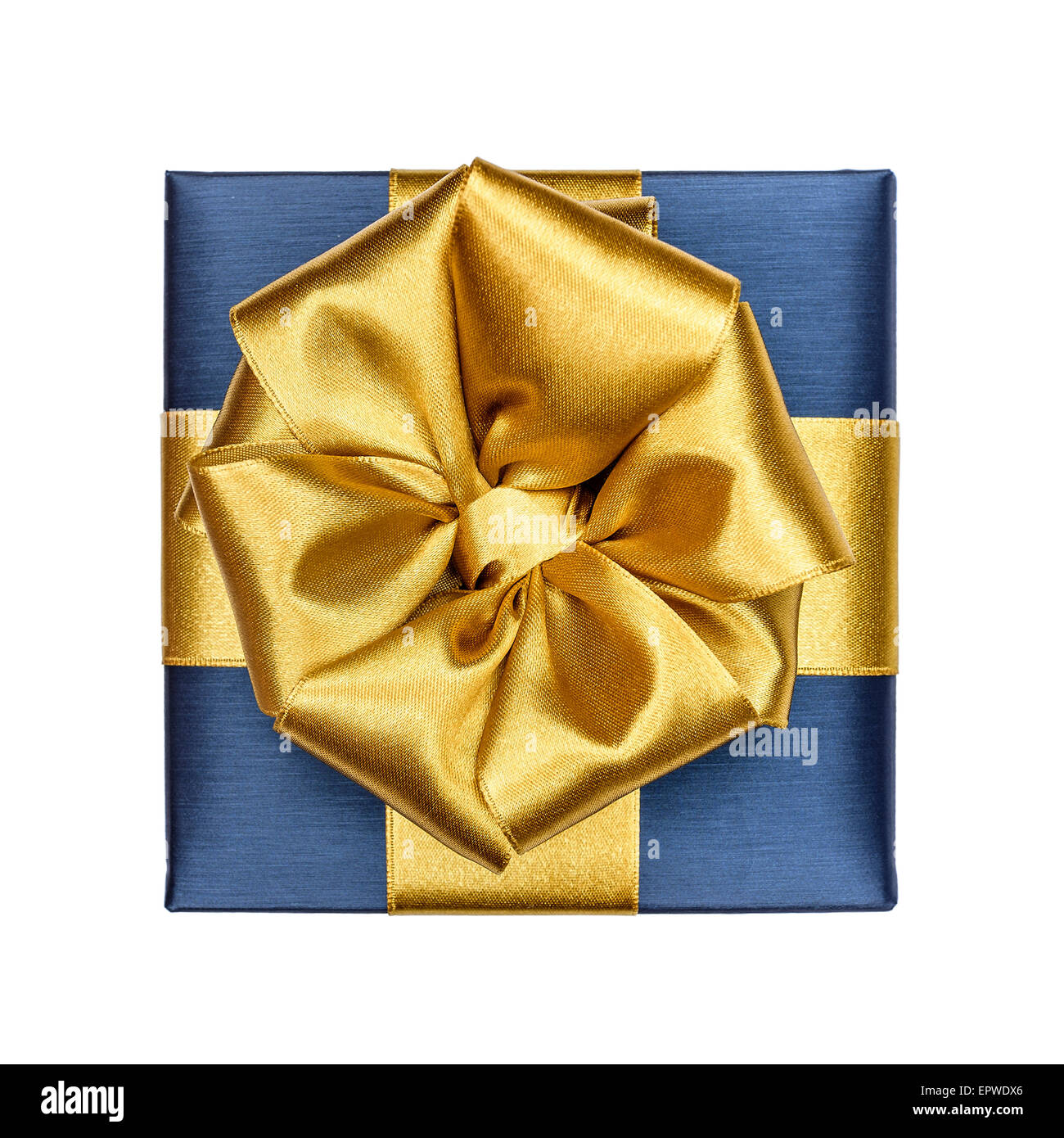 Gift box with ribbon Stock Photo Alamy