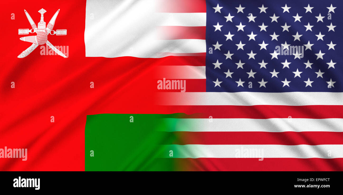 USA and Oman Stock Photo Alamy