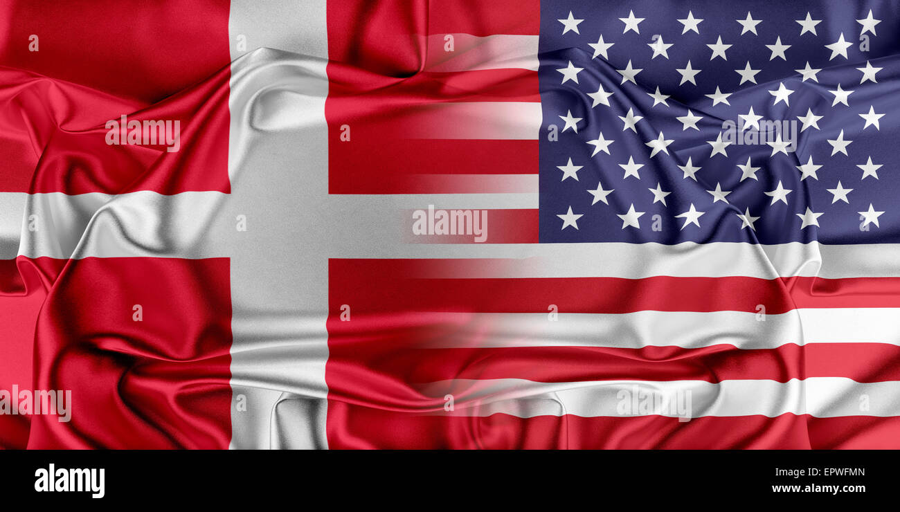 USA and Denmark Stock Photo Alamy