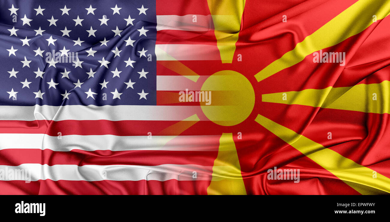 USA and Macedonia Stock Photo Alamy