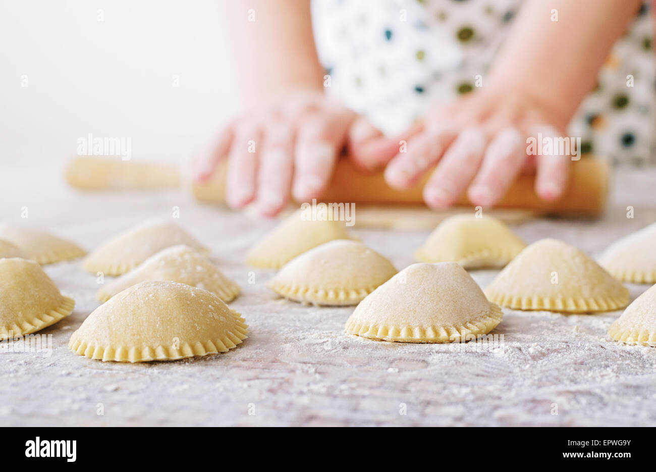 Dumpling making hi-res stock photography and images - Alamy