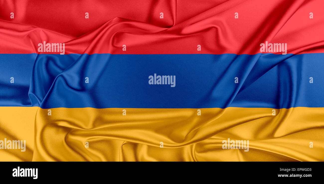 Flag of Armenia Stock Photo - Alamy