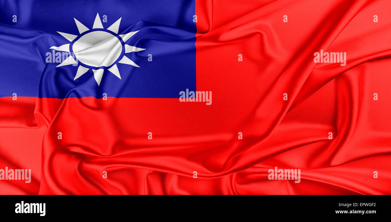 Taiwan flag icon hires stock photography and images Alamy