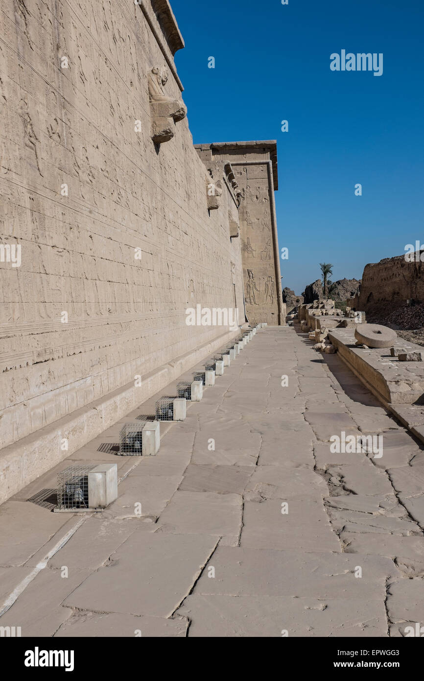 The Temple of Hathor, Dendera, Egypt Stock Photo