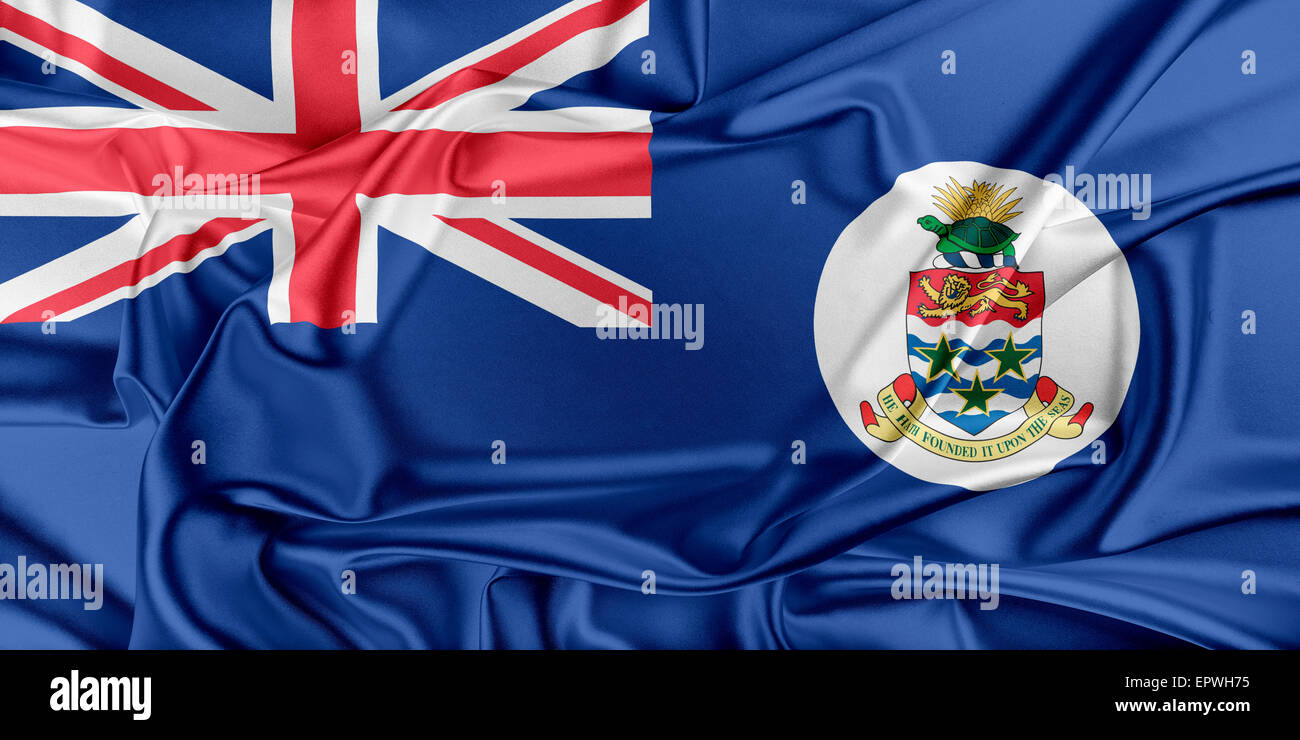 Flag of The Cayman Islands Stock Photo Alamy
