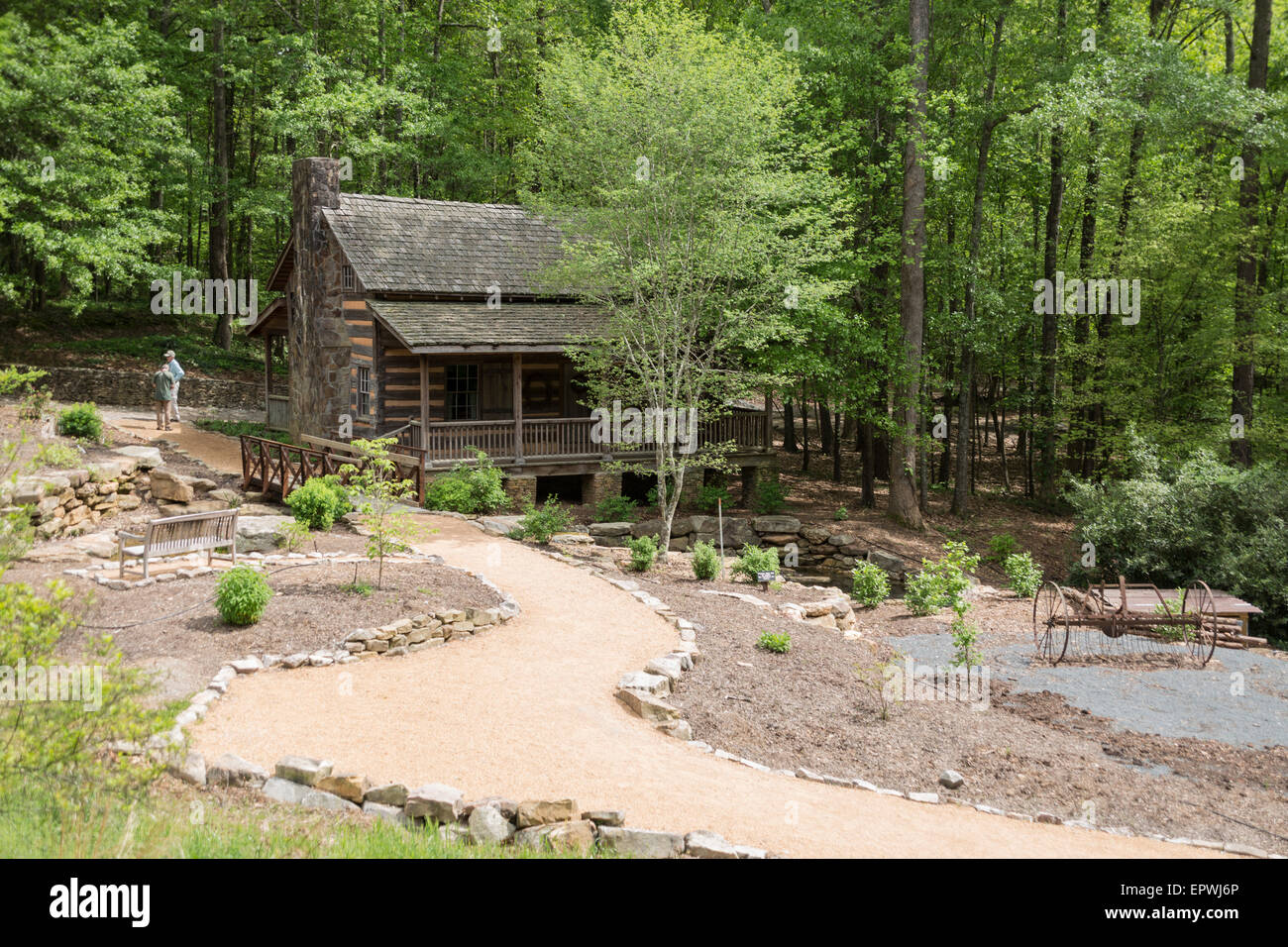 Hunt Log Cabin South Carolina Botanical Gardens Clemson South