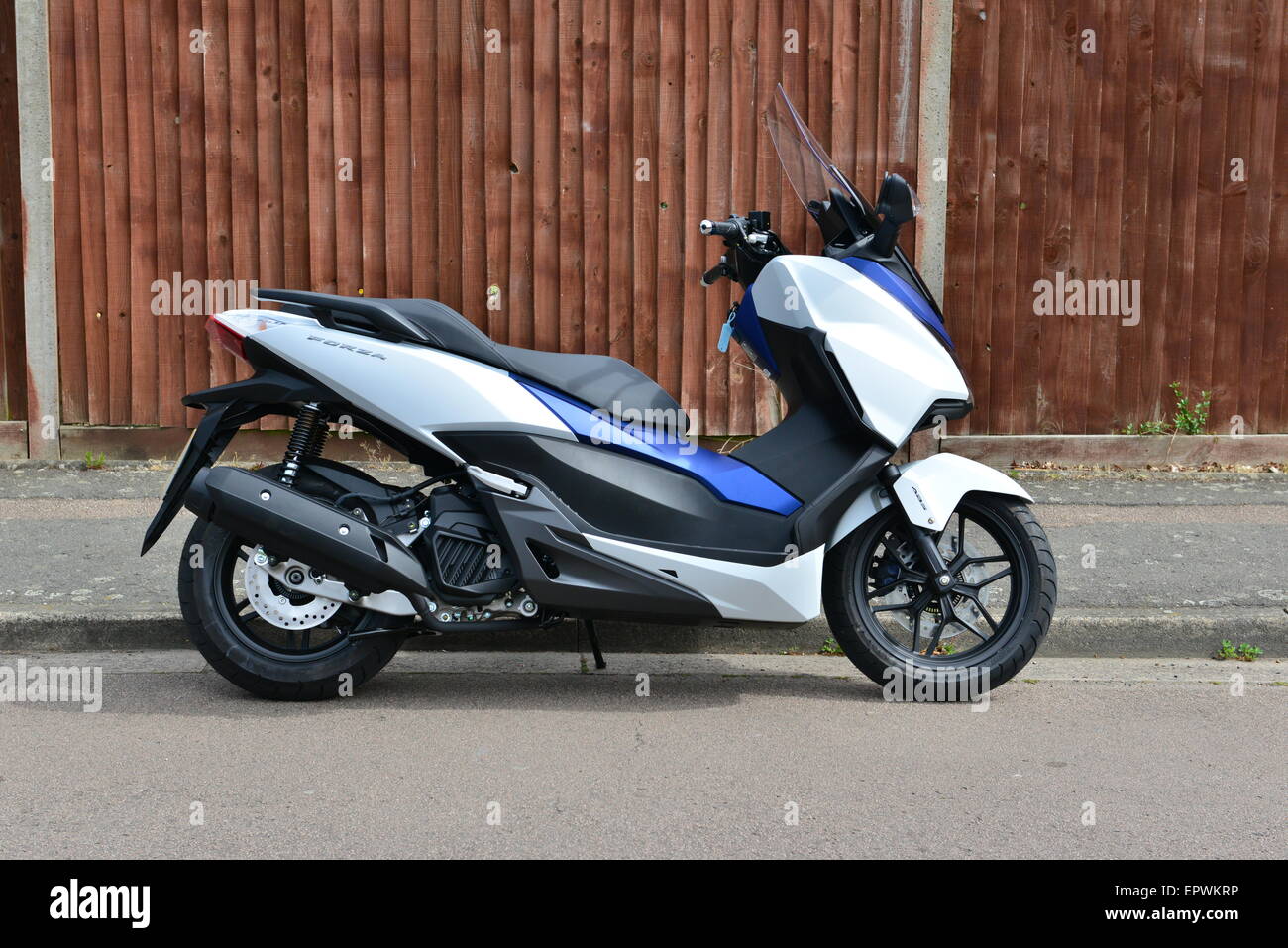 Honda Forza 125 Scooter Stock Photo - Alamy