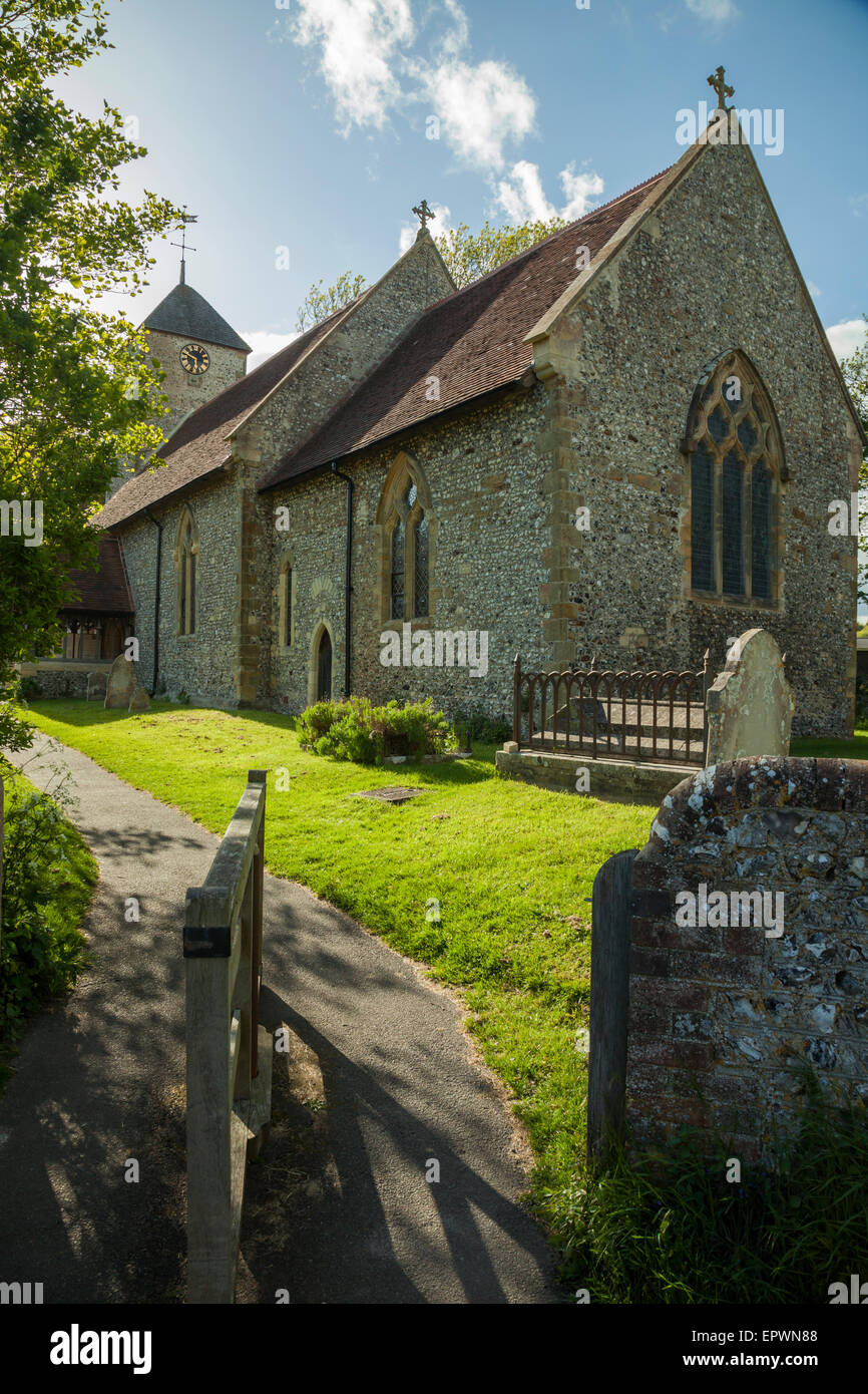 Spring afternoon in Kingston near Lewes, England Stock Photo Alamy